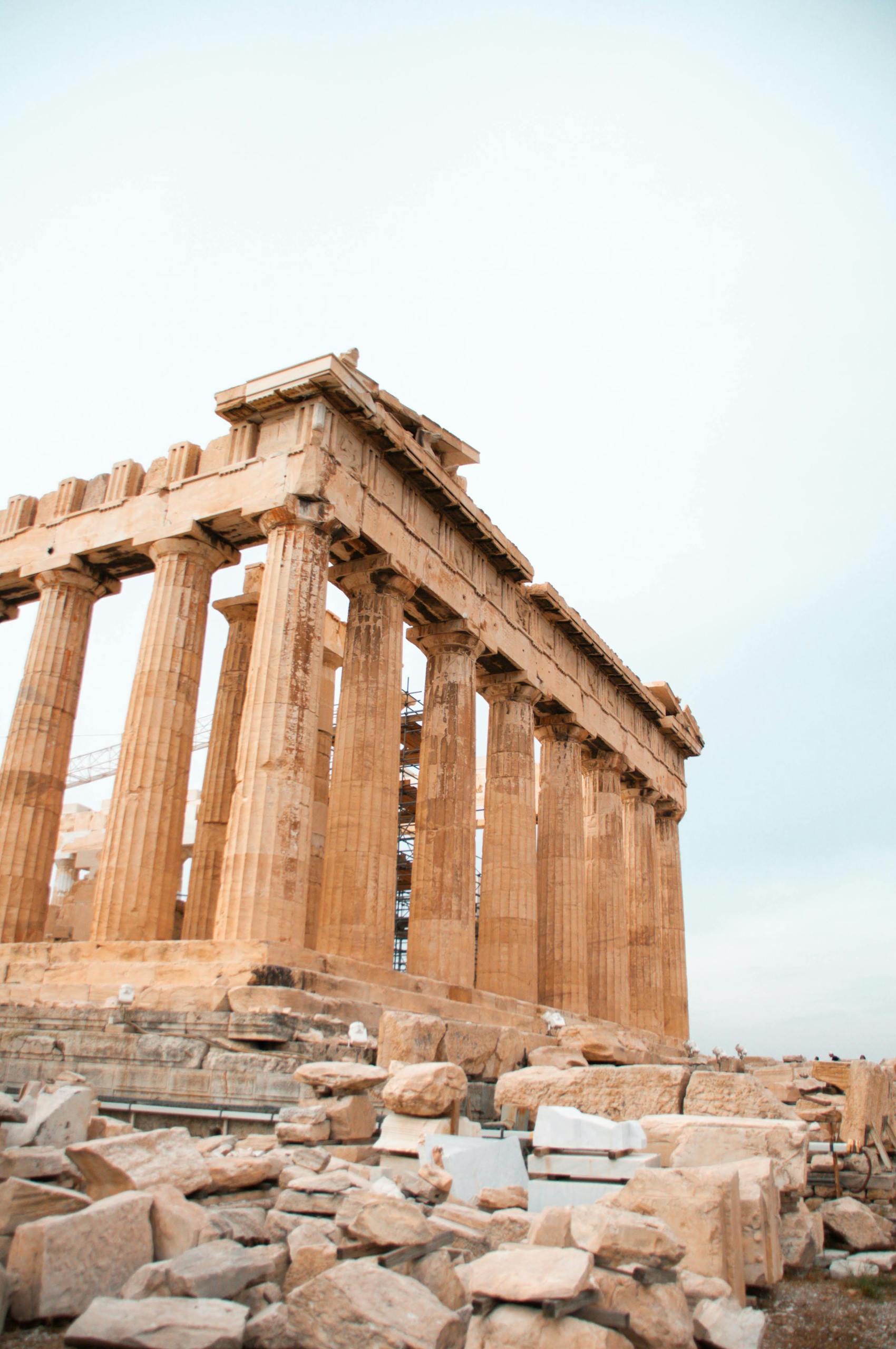 Explore the ancient Parthenon ruins, a symbol of classical Greek architecture in Athens.