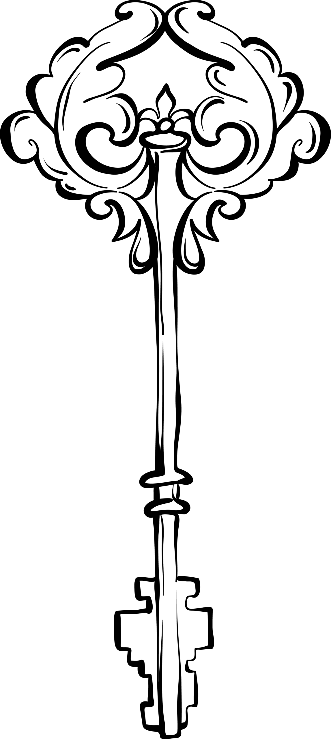 illustration of a key