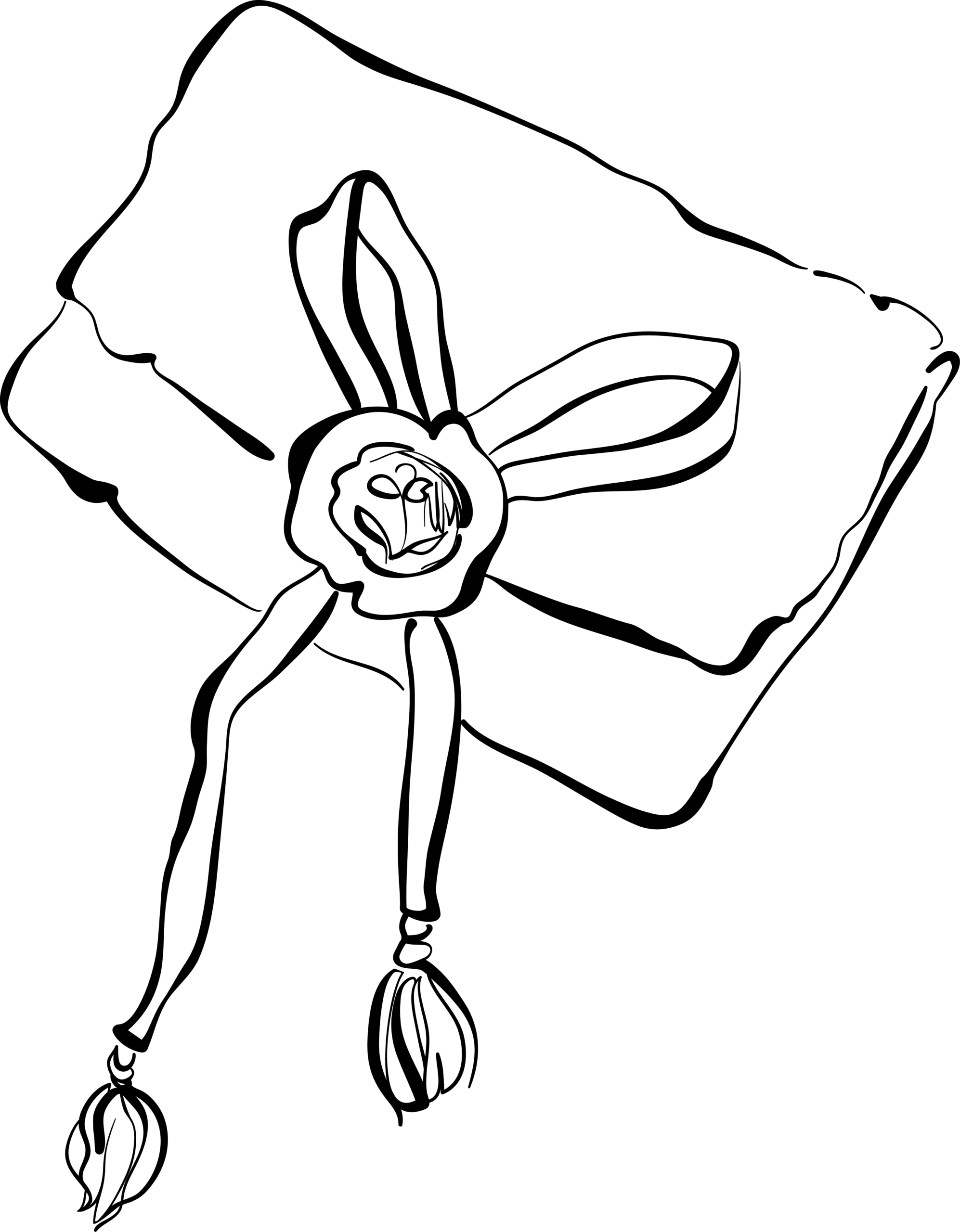 illustration of a wax sealed envelope